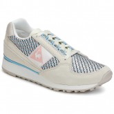 Boutique officielleLe Coq Sportif Eclat Femme Geo Jacquard Crème / Rose Chaussures Baskets Basses